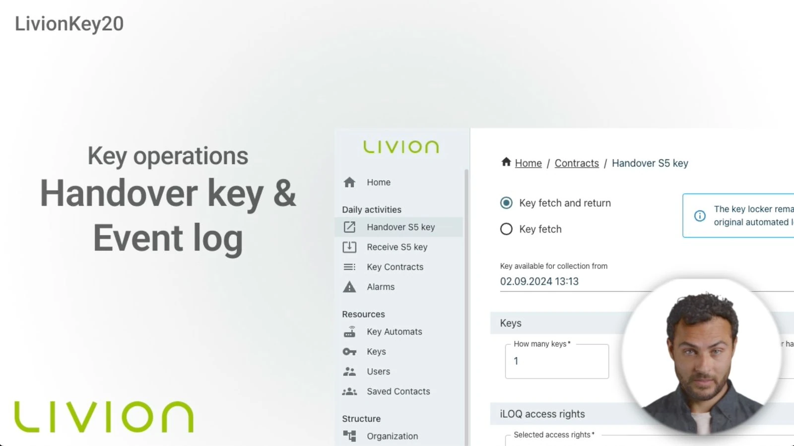 Miniature de remise des clés S5